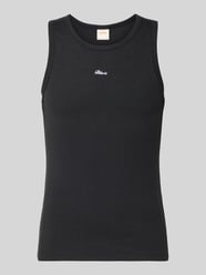 Tanktop in Ripp-Optik mit Label-Stitching von BLKVIS - 10