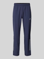 Regular fit trainingsbroek met ritszakken van Adidas Training Grijs / zwart - 4