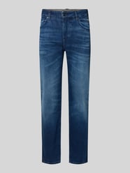 Straight fit jeans van katoenmix, model 'RE.MAINE' van BOSS Orange - 23