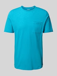 T-shirt o kroju regular fit z czystej bawełny od s.Oliver RED LABEL - 21