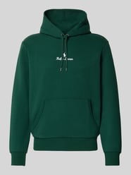 Hoodie met labelstitching en kangoeroezak van Polo Ralph Lauren - 40