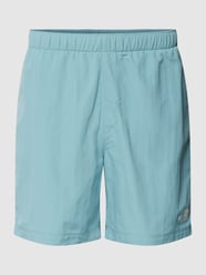 Badehose mit Label-Stitching von The North Face Blau - 46