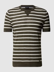 T-Shirt mit Streifenmuster von JOOP! Collection Grün - 40