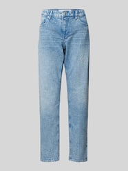 Jeans mit Ziersteinbesatz von MAC Blau - 33