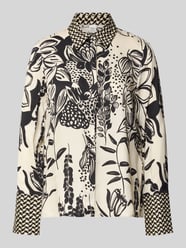 Overhemdblouse met blinde knoopsluiting van ETERNA - 3