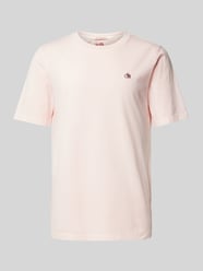 T-Shirt mit Logo-Stitching von Scotch & Soda Rosa - 45