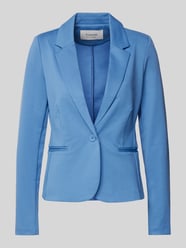 Blazer mit Paspeltaschen von B.Young Blau - 33