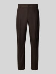 Regular Fit pantalon met persplooien van Les Deux - 1
