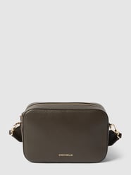 Torba na ramię z nadrukiem z logo model ‘TEBE’ od Coccinelle Zielony - 5
