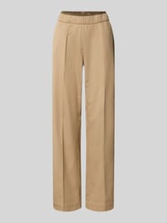 Chino mit elastischem Bund Modell 'Sue' von TONI Beige - 4