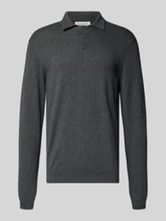 Gebreide pullover met kasjmier en polokraag, model 'FRODE' van Casual Friday - 16
