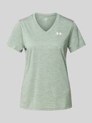 T-Shirt mit V-Ausschnitt von Under Armour Grün - 14