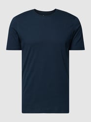 T-Shirt mit Rundhalsausschnitt Modell 'Vega' von Knowledge Cotton Apparel Blau / Türkis - 36