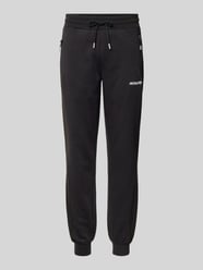 Slim fit sweatpants met logoprint, model 'Gordon' van Jack & Jones - 22