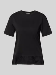 T-shirt o kroju regular fit z czystej bawełny model 'DISSO' od PIECES - 12