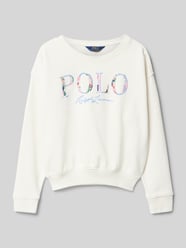 Sweatshirt mit Label-Stitching und Rundhalsausschnitt von Polo Ralph Lauren Kids - 17