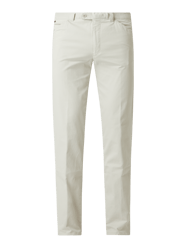 Chino mit Stretch-Anteil Modell 'Chicago' von Meyer Beige - 19