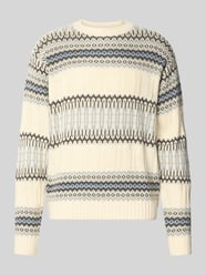 Boxy Fit Strickpullover im Allover-Look Modell 'BARKLEY' von Redefined Rebel - 16
