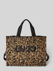 Tote bag met labeldetail van Liu Jo White Bruin - 46