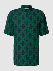 Koszula casualowa z czystej wiskozy w stylu retro od Casual Friday Zielony - 10
