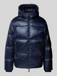 Daunenjacke mit Zweiwege-Reißverschluss von ARMANI EXCHANGE Blau - 34