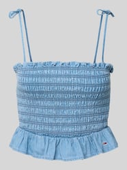 Top o kroju slim z czystej bawełny od Tommy Jeans - 35
