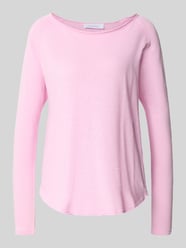 Strickpullover aus reiner Baumwolle von Rich & Royal Pink - 29