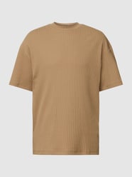 T-Shirt mit Rundhalsausschnitt Modell 'AWARD' von Jack & Jones Premium Braun - 29