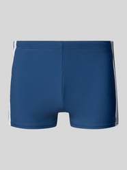 Spodenki kąpielowe o kroju slim fit z elastycznym pasem od SCHIESSER - 4