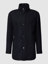 Jacke mit herausnehmbarer Kapuze Modell 'Camron' von BOSS Blau - 43