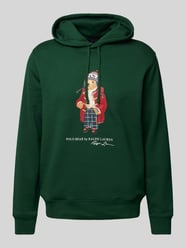 Hoodie mit Motiv-Print von Polo Ralph Lauren Grün - 44