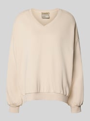Bluza o kroju oversized z dekoltem w serek od Smith and Soul - 18