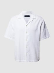 Regular Fit Freizeithemd mit Strukturmuster Modell 'RYAN' von Jack & Jones Premium Weiß - 31