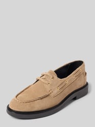 Loafers van echt leer, model 'Rummored' van Steve Madden Beige - 11
