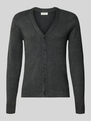 Strickjacke mit Knopfleiste Modell 'HEINE' von Casual Friday - 38