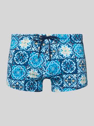 Badehose im Allover-Look Modell 'MAIOLICA' von HOM - 22