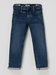 Relaxed Fit Jeans mit Stretch-Anteil Modell 'Carey'  von Pepe Jeans Blau - 45