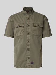 Regular fit vrijetijdsoverhemd met 1/2-mouwen, model 'Military' van Superdry - 45