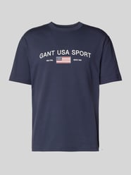 T-Shirt mit Label-Print von Gant - 29