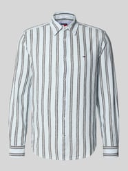 Koszula casualowa o kroju regular fit z mieszanki lnu i bawełny od Tommy Jeans - 19