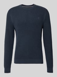 Regular fit pullover in gebreide look van Lerros - 7