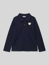 Regular fit shirt met lange mouwen en logostitching van Steiff - 18