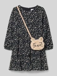 Midi-jurk met plooien van Happy Girls - 20