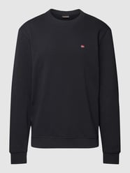 Sweatshirt mit Logo-Detail Modell 'BALIS CREW SUM 2' von Napapijri Schwarz - 33