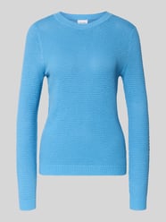 Gebreide pullover met geribde boorden model 'dalo' van VILA - 35