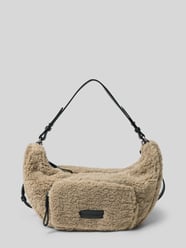 Umhängetasche in Teddyfell-Optik von Marc O'Polo Beige - 11