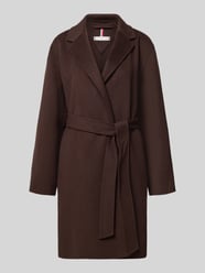 Płaszcz o kroju regular fit z mieszanki wełny od Tommy Hilfiger - 39