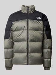 Gewatteerd jack met opstaande kraag, model 'DIABLO' van The North Face Grijs / zwart - 31