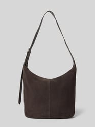 Handtasche aus Leder mit verstellbarem Schulterriemen von COMMA - 30