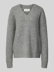 Gebreide pullover van alpacamix met V-hals van GUIDO MARIA KRETSCHMER WOMAN - 7
